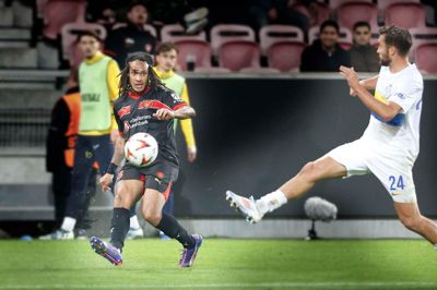 Kevin Mbabu var med til at lægge et pres på belgierne fra kampens begyndelse, men faldt ud af kampen, som den skred frem.