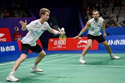 Kim Astrup og Anders Skaarup Rasmussen er finaleklar ved BWF World Tour Finals i Kina.