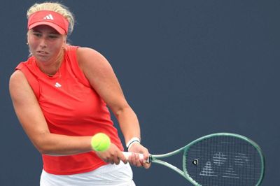 Særligt i første sæt spillede Clara Tauson god tennis, men i tredje sæt faldt danskeren sammen. (Arkivfoto).