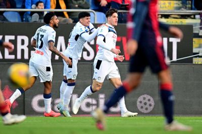 Nicolò Zaniolo havde kun været på banen i to minutter, da han bragte Atalanta i spidsen mod Cagliari.