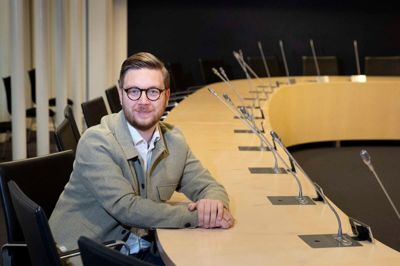 Rasmus Norup er meget tilfreds med, at Herning Kommune sender penge til uddannelsesområdet i det nye budgetforlig.