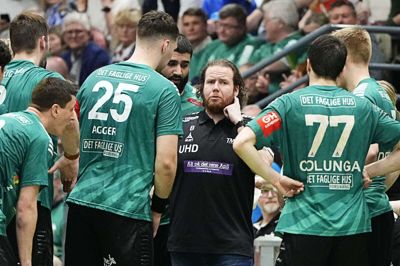 Marc Uhd, der kommer fra et job som træner for TMS Ringsted, bliver fra 1. januar ny træner i Ribe-Esbjerg. (Arkivfoto).