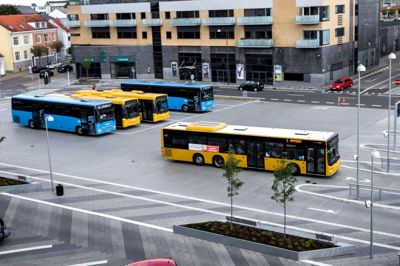 Hvis brintbusser bliver for dyre at indføre fra 2020, har Herning Kommune også sikret sig tilbud på traditionelle dieselbusser. ?Foto: Tom Laursen