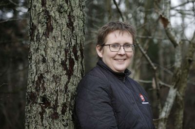 Kristendemokraterne klarer heller ikke spærregrænsen ved dette valg. Det erkender landsformand og Spidskandidat Marianne Karlsmose allerede tidligt tirsdag aften efter tirsdagens Folketingsvalg. Foto: Henrik Ole Jensen