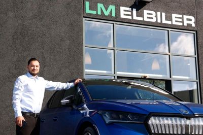 Hos LM Elbiler i Hammerum er det kun muligt at købe elbiler - men udvalget er også ganske stort.