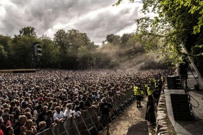 Andreas Odbjerg spiller på Smukfest, Skanderborg, fredag den 5. august 2022. (Foto: Helle Arensbak/Ritzau Scanpix)