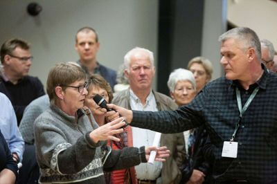 Claus Leick (SF), formand for klima-, miljø- og planudvalget, afviser, at Rema eller Tryg har kunnet købe sig til særbehandling i Ry Øst ved at betale for veje eller stier. Foto: Martin Ballund