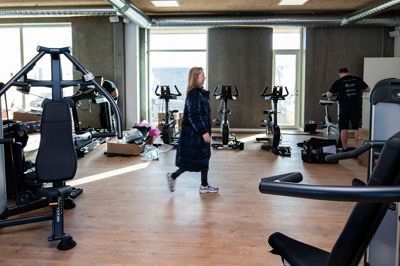 Artiklen om Fit & Sund, der gør klar til åbningen på fredag, er på listen over de mest læste på ditry.dk for sidste uge. Foto: Martin Ballund