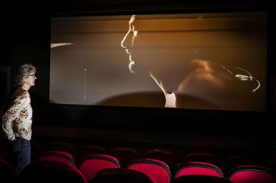 Ry Biograf drømmer om en ekstra sal, hvilket vil bane vejen for flere film og gøre det muligt at vise to forskellige film på samme tid - eller den samme film i begge sale.Foto: Martin Ballund