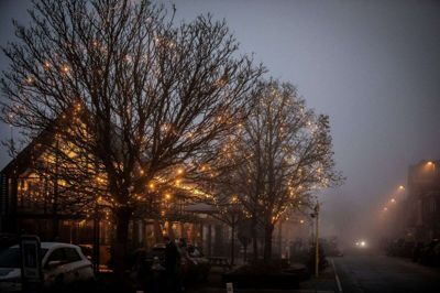 En udskiftning af julebelysningen i Ry står højt på ønskesedlen hos Ry City i det kommende år. Foto: Martin Ballund