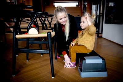 Historien om Charlotte Stobberup og datteren Mira var en af de mest læste på ditry.dk i uge 7. Foto: Jakob Stigsen Andersen