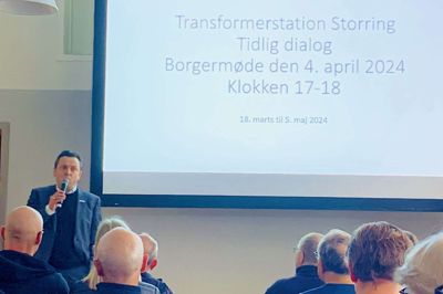 Placeringen af en transformatorstationen ved Storring kom til offentlighedens kendskab i foråret 2024. Nu sendes stationen ud i offentlig høring.