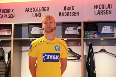Aske Andresen drømmer om at blive førstemålmand i SIF. Foto: SIF