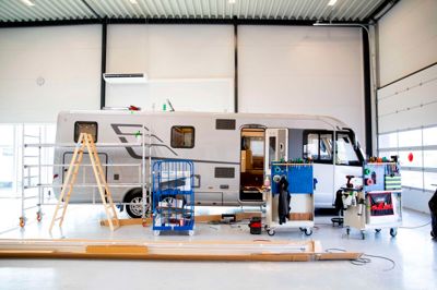 Autocamp blev i 2022 færdig med et stort serviceværksted til autocampere, der er kendt som Danmarks største. Nu er firmaet konkurs.