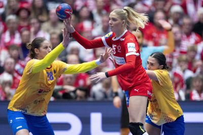 Julie Scaglione var med, da det danske landshold sidste år spillede VM på hjemmebane i Herning. Foto: Bo Amstrup/Ritzau Scanpix