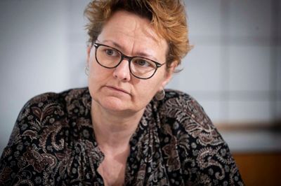 Charlotte Vindeløv, folketingskandidat for SF i Østjylland, Gl. Rye.