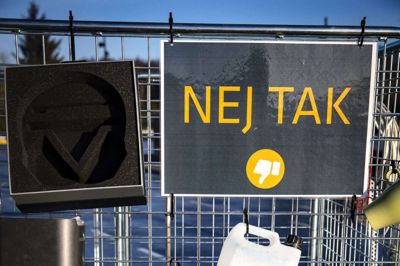 15. maj er det slut med at smide ting i containeren til »småt brandbart« på Renosyds genbrugspladser. Foto: Martin Ballund