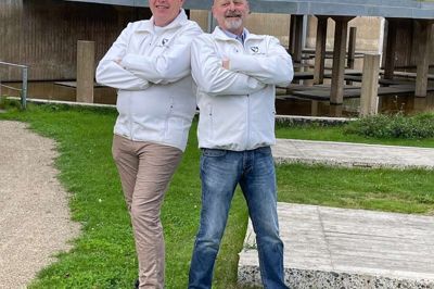John Svendsen fra Opsund (t.v.) og Jan Pedersen fra Hemmet er de eneste to kandidater på liste D ved kommunalvalget til november.