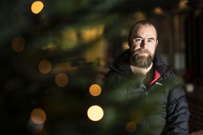 Gymnasielærer John B. Dybkjær fra Ans udfordrer sig selv med forskellige ekstremløb og andre fysiske strabadser. I julen 2014 var det imidlertid oplevelser, der var i højsædet. John B. Dybkjær var med hustru, børn og svigerforældre i Florida. Foto: Martin Ballund