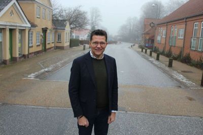 Kern Oddershede vil have gang i udviklingen i Thorning. Nu. Foto: Rasmus Viuff