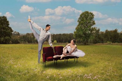 Kongelige balletsolister Ryan Tomash og Astrid Elbo. Foto: Camilla Winther