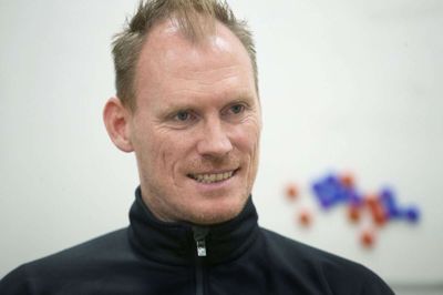 Morten Rasmussen overtog i vinterpausen trænerjobbet i KIF fra fyrede Krzysztof Popczynski, der nu er træner i Horsens fS i jyllandsserien. Morten Rasmussen arbejder til daglig som politiassistent ved Sydøstjyllands Politi. Foto: Martin Ballund