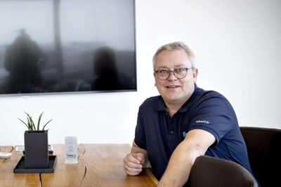 René Birch: - Der er så mange dygtige og engagerede medarbejdere, som har gået gennem ild og vand sammen med mig i mange år. Dem tænker jeg meget på. Det gør faktisk lidt ondt at skulle sige farvel til dem. Foto: Jakob Stigsen Andersen