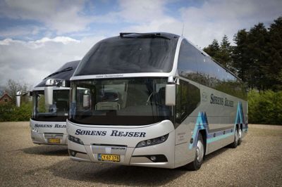 Ingen passagerer kom til skade ved uheldet. Foto: Martin Ballund