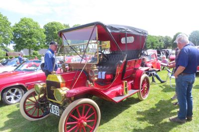 Flotteste køretøj var en Ford T årgang 1909 fra Ulstrup.