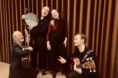 Mañana Band kommer til Kjellerup i morgen.