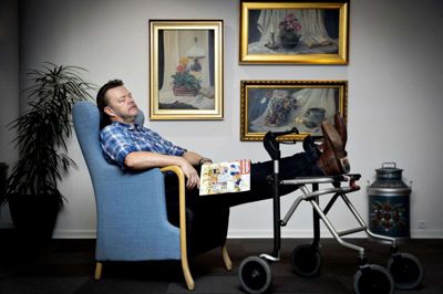 Carsten Bang fortæller om oplevelser i Kjellerup. Arrangmentet er allerede udsolgt.
