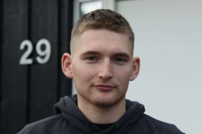 Oliver Lyngsøe har meldt en spiller fra FK73 for overfald på ham under en kamp mellem HT87 og FK73 søndag eftermiddag. Foto: Rasmus Viuff