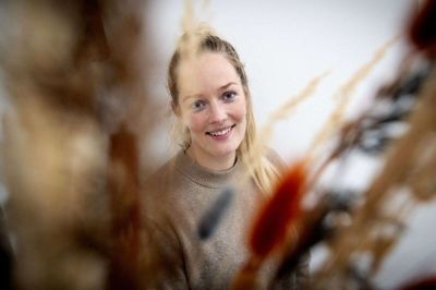 Nanna Georgi fra Ans fortæller om sit forhold til jul og ikke mindst dens bagværk i denne udgave af Kjellerup Kortbølge. Foto: Jakob Stigsen Andersen