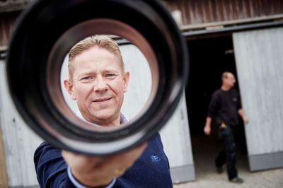 - Det er stadigvæk rigtigt spændende at gå på arbejde hver dag. Jeg elsker det, siger Claus Egholm Foto: Hans Christian Jacobsen, Kjellerup Group