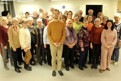 Midtjysk Kor synger i den gamle Biograf på torsdag.