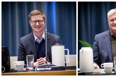 Ved de seneste fire byrådsvalg har Steen Vindum været Venstres spidskandidat, men nu vil Morten Høgh forsøge at blive partiets nye spidskandidat. Sådan cirka klokken 20.50 onsdag aften bliver det afgjort, hvem af de to kandidater, der kan kalde sig for Venstres spidskandidat til byrådsvalg i 2025. Foto: Jakob Stigsen Andersen