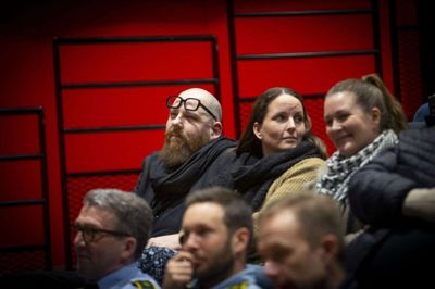 Søren Hulemand Maul (til venstre) inviterer alle, der vil gøre noget i forhold til bedre forhold for unge i Kjellerup til møde tirsdag i Den Gamle Biograf. Foto: Jakob Stigsen Andersen