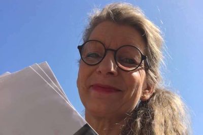 Hanne Holtzmann er på markedet i Kjellerup på lørdag.