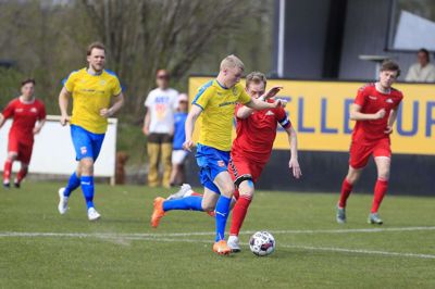 Kjellerup IF kan se tilbage på et flot forår, hvor klubben reddede sig i danmarksserien. Foto: Martin Ballund