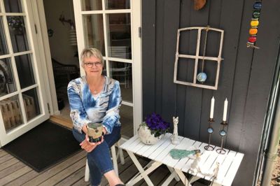 Inge Rosenkvist åbner Lysthuset i weekenden.