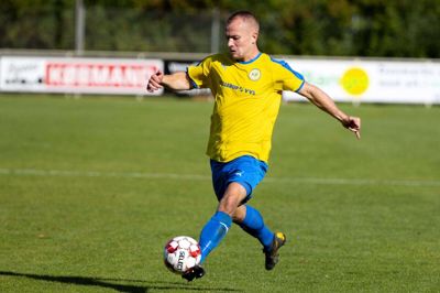 Rutinerede Kenneth Nielsen var på pletten for Kjellerup IF. Foto: Jakob Stigsen Andersen
