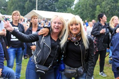 Tange Sø Festival 2016: Stemningsbilleder fra Johnny Logan under koncerten. Foto: Adam Haff