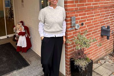 Plejecenterleder Anne Torsting efterlyste hjælp på de sociale medier for at få mulighed for at give de ældre nogle ekstra oplevelser, der kan forsøde tilværelsen. Privatfoto