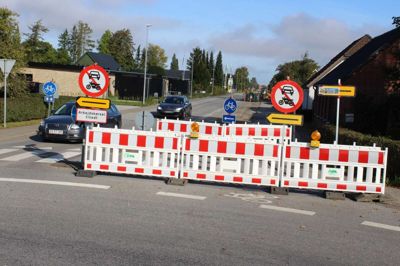 Det har ikke været muligt at lave en lysregulering på Søndergade, siger kommunen.