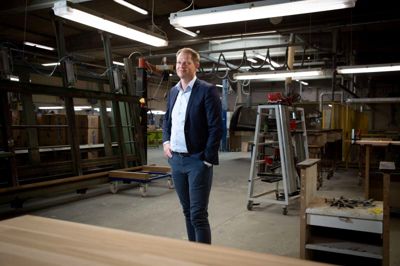 Peter Damkjær glæder sig først og fremmest over, at motorvejen kommer. Foto: Jakob Stigsen Andersen