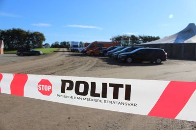 Politiinspektør og efterforskningschef Hans Roost siger, at politiet har haft sikkerheden og trygheden i området i højsædet i forbindelse med aktion, der blandt andet involverede ransagning på en ejendom ved Thorning. Foto: Rasmus Viuff