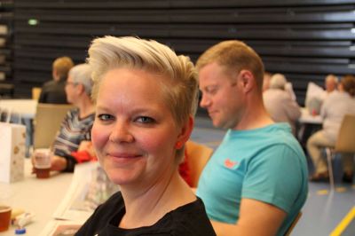 Line Ditlev Knudsen går nu i gang med at samle de frivillige i Kjellerup.