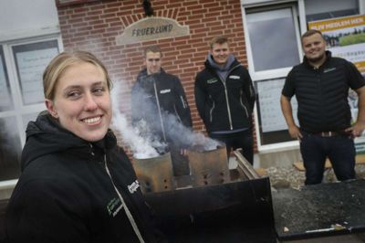 Jette Rasmussen og hendes kammerater fra Viborg-Kjellerup Landboungdom var til Åben Gård for at få andre unge til at se, at der er muligheder for at få et godt liv og et godt arbejde på landet.