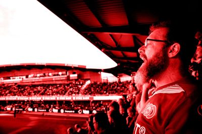 Jyske Bank og SIF puljer kræfterne for at fylde Jysk Park. Som det var tilfældet ved stadionåbningen tilbage i sommeren 2017. Foto: Jakob Stigsen Andersen