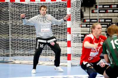 Målmand Rasmus Døssing stemplede ind med vigtige redninger og blev en slags matchvinder i slutfasen af sejren over Norddjurs. Inden da fangede han dog ikke alverden.
